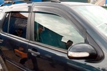 Mercedes ML W163 1997-2005 Window Deflectors (4 pcs, HIC) photo 1