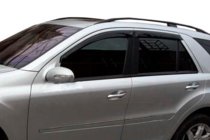 Mercedes ML W163 1997-2005 Window Deflectors (4 pcs, HIC) photo 7