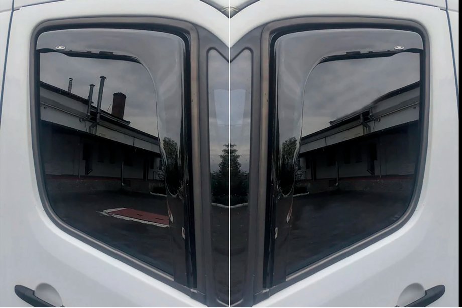 Mercedes Sprinter W906 2006–2018 In-channel window deflectors (2 pcs, HIC) Photo 11