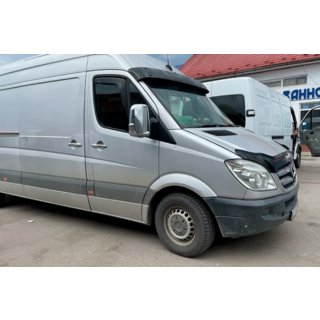 In-channel window deflectors (2 pcs, HIC) Volkswagen Crafter 2006-2016 photo 2