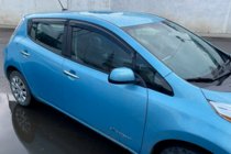 Nissan Leaf 2010-2017 Window Deflectors (4 pcs, HIC) photo 14