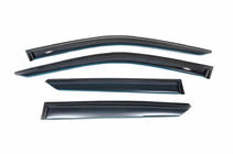 Skoda Fabia 2014-2021 Window Deflectors SW (4 pcs, HIC) photo 3