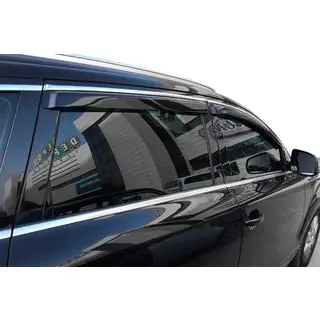 Window Deflectors with Chrome Trim SD (4 pcs, HIC)