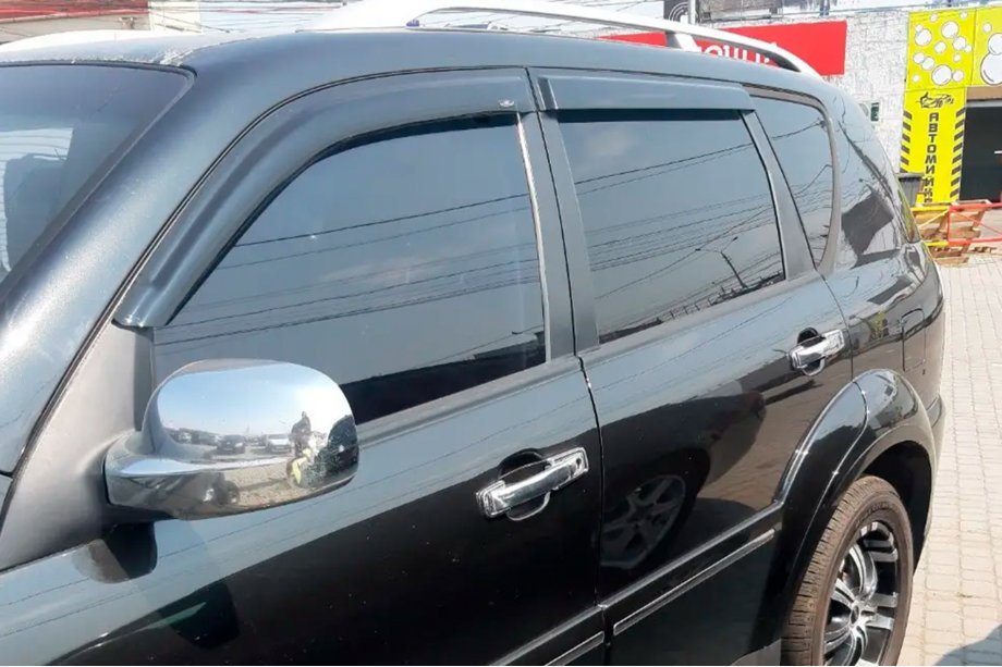 SsangYong Rexton I 2001-2017 Window Deflectors 2013+ (4 pcs, HIC) Image
