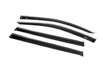Toyota Highlander 2013-2019 Window deflectors with chrome trim (4 pcs, HIC) photo 2