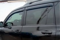 Toyota Land Cruiser Prado 150 2009-2023 Window Deflectors 8 cm (4 pcs, HIC) photo 1