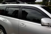 Toyota Land Cruiser Prado 150 2009-2023 Window Deflectors 8 cm (4 pcs, HIC) photo 17