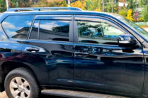 Toyota Land Cruiser Prado 150 2009-2023 Window Deflectors 11 cm (4 pcs, HIC) photo 3