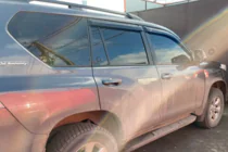 Toyota Land Cruiser Prado 150 2009-2023 Window Deflectors 11 cm (4 pcs, HIC) photo 9
