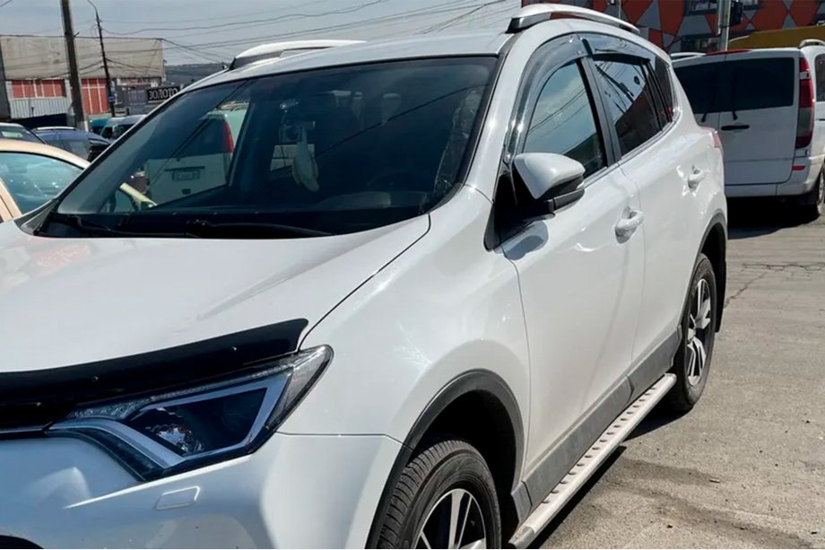 Toyota Rav 4 2013-2018 Window Deflectors (4 pcs, HIC) Image
