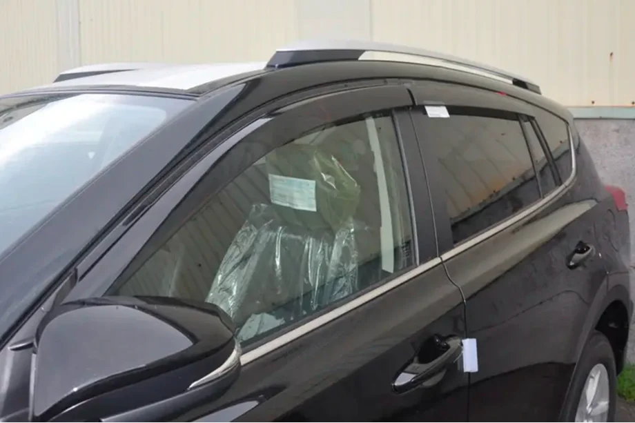 Toyota Rav 4 2013-2018 Wide Window Deflectors (4 pcs, HIC) Photo 1