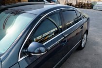 Volkswagen Passat B7 2012-2015 In-Channel Wind Deflectors SD (4 pcs, EU, HIC) photo 2