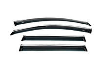 Volkswagen Passat B6 2006-2012 Window deflectors with chrome trim SW (4 pcs, HIC) photo 6