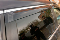 Volkswagen Passat B7 2012-2015 Window Deflectors with Chrome Trim SW (4 pcs, EU, HIC) photo 10