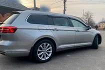 Volkswagen Passat B8 2015-2023 Window Deflectors with Chrome Trim Variant (4 pcs, HIC) photo 2