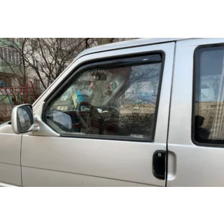 In-channel window deflectors (2 pcs, HIC) Volkswagen T4 Caravelle/Multivan 1990–2003 photo 1