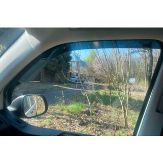 In-channel window deflectors (2 pcs, HIC) Volkswagen T5 2010-2015 photo 4