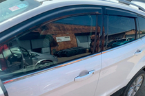 Volkswagen Tiguan 2007-2016 Window Deflectors (4 pcs, HIC) photo 9