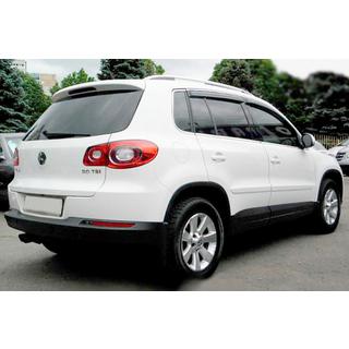 Window deflectors with chrome trim (4 pcs, HIC) photo 3