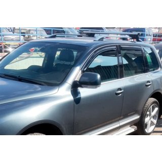 Window Deflectors (4 pcs, HIC) Volkswagen Touareg 2002–2010 photo 2