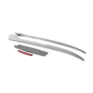 Roof rails with spoiler HRV-type (primed for painting) photo 3
