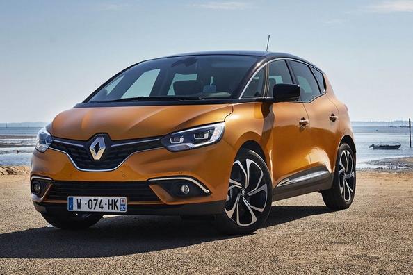 The fourth generation of the compact MPV Renault Scenic