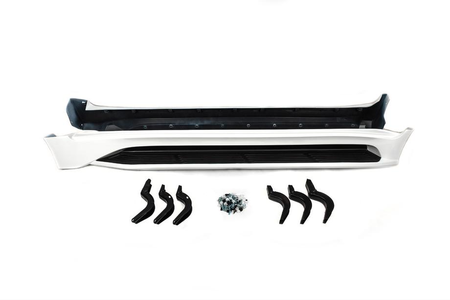 Lexus LX570/450d 2008-2022 Side Skirts (Lexus Design 2016+) White Photo 4