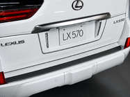 Lexus LX570/450d 2008-2022 Rear LED License Plate Holder (2007-2023) Black photo 4