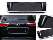 Lexus LX570/450d 2008-2022 Rear LED License Plate Holder (2007-2023) Black photo 1