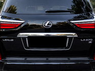 Lexus LX570/450d 2008-2022 Rear LED License Plate Holder (2007-2023) Black photo 3