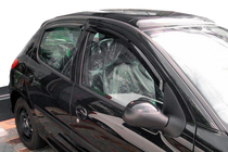 Peugeot 206 1998-2024 Window Deflectors (4 pcs, HIC) photo 1