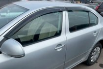 Skoda Octavia II A5 2010-2013 Window Deflectors Liftback (4 pcs, HIC) photo 7