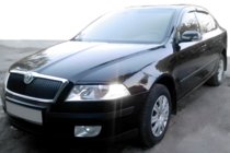 Skoda Octavia II A5 2010-2013 Window Deflectors Liftback (4 pcs, HIC) photo 1