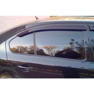 Window Deflectors Liftback (4 pcs, HIC) Skoda Octavia II A5 2010-2013 photo 3