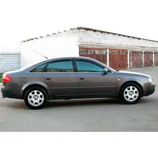 Side window wind deflectors Sedan (4 pcs, HIC) Audi A6 C5 2001-2004 photo 1