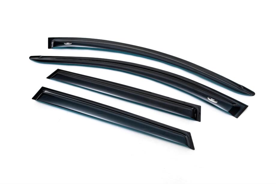 Audi A6 C5 2001-2004 Window wind deflectors (Avant, 4 pcs, HIC) Photo 2