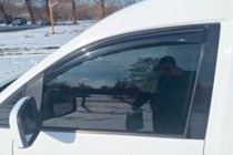 Volkswagen Caddy 2015-2020 Window Deflectors (2 pcs, HIC) photo 5