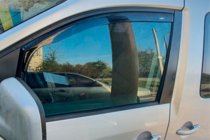 Volkswagen Caddy 2010-2015 In-channel window deflectors (2 pcs, HIC) photo 11