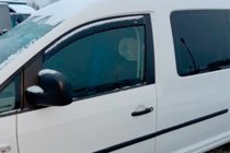 Volkswagen Caddy 2015-2020 In-channel window deflectors (2 pcs, HIC) photo 4