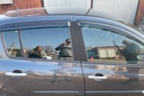 Renault Clio III 2005-2012 Window Deflectors (4 pcs, HIC) photo 1