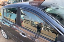 Renault Clio III 2005-2012 Window Deflectors (4 pcs, HIC) photo 2