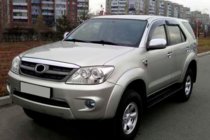 Toyota Fortuner 2006-2015 Window Deflectors (4 pcs, HIC) photo 1