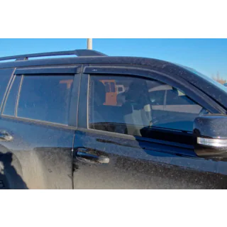 Window Deflectors 8 cm (4 pcs, HIC) Lexus GX460 2009-2023 photo 2