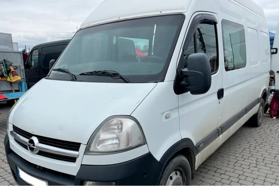 Opel Movano 2004-2010 Window Deflectors (2 pcs, HIC) Image