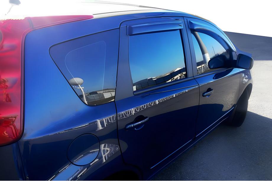 Nissan Note 2004-2012 Window Deflectors (4 pcs, HIC) Image