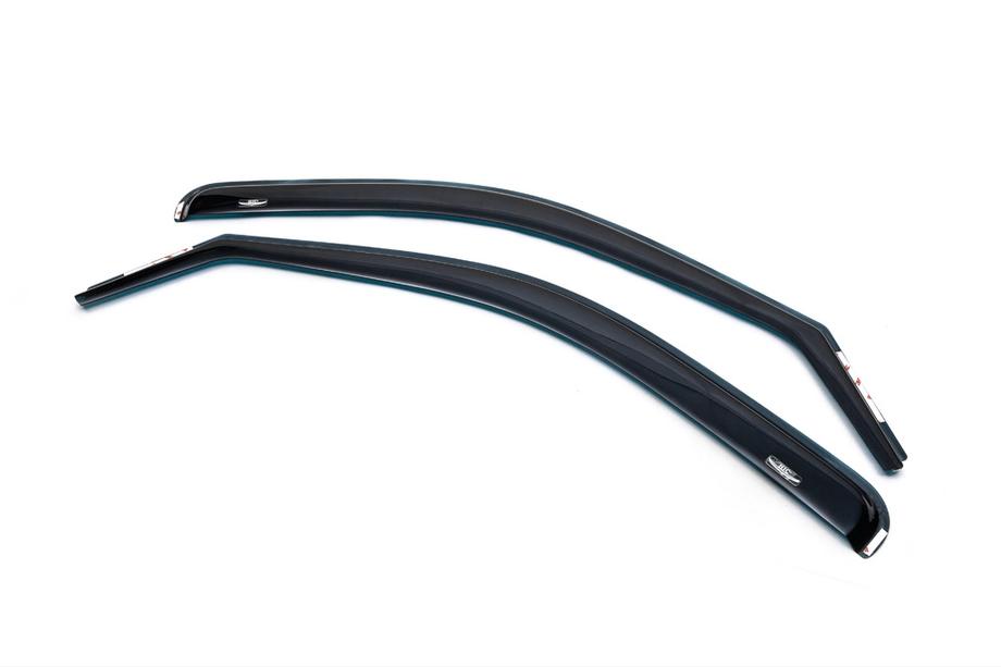 Peugeot Partner 1996-2008 In-channel window deflectors (2 pcs, HIC) Photo 5
