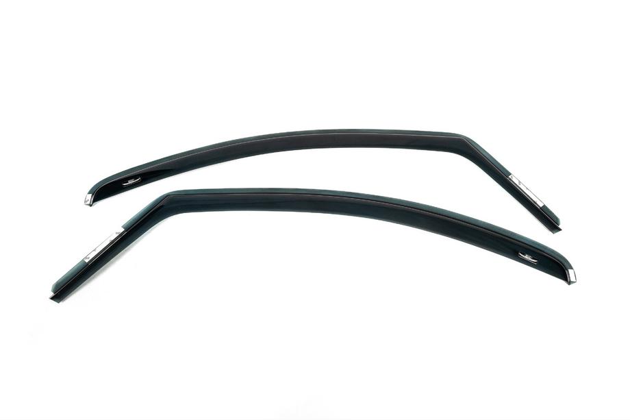 Peugeot Expert 2007-2016 In-channel window deflectors (2 pcs, HIC) Photo 3