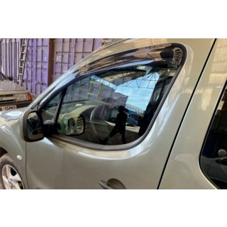 Window Deflectors (2 pcs, HIC) Citroen Berlingo 2008-2018 photo 3