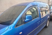 Peugeot Partner Tepee 2008-2018 In-channel window deflectors (2 pcs, HIC) photo 1