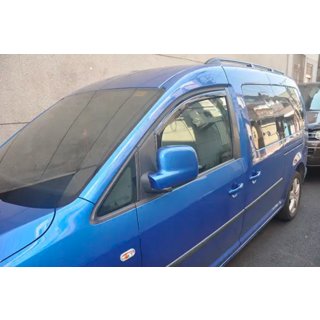 In-channel window deflectors (2 pcs, HIC) Peugeot Partner Tepee 2008-2018 photo 1